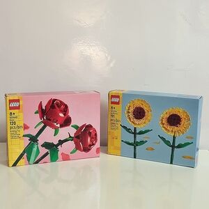 Lego Sunflowers & Roses Sets